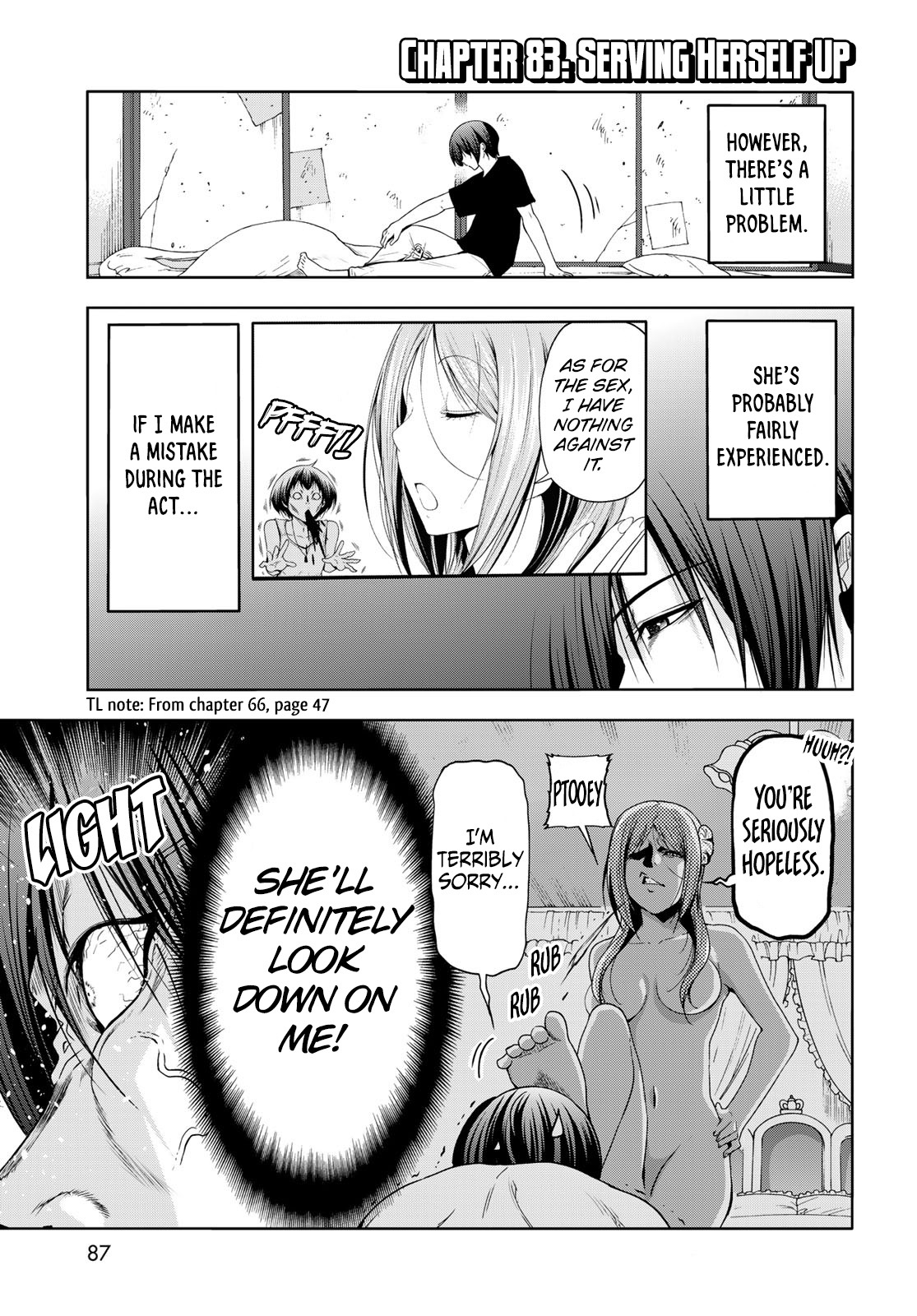 Grand Blue Dreaming - Chapter 83: Serving Herself Up